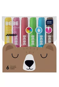 Interdruk Mazaki Jumbo 6 kolorw BEBE Friends