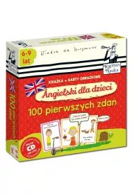 Angielski dla dzieci. 100 pierwszych zda�. Ksi��ka + karty obrazkowe. Kapitan Nauka