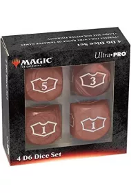 Magic the Gathering - Red Mana - Deluxe Loyalty Dice Set Ultra-Pro