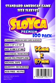 Sloyca Koszulki Standard American Premium 56 x 87 mm 100 szt.