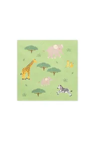 PartyDeco Serwetki Safari 33x33cm 12 szt