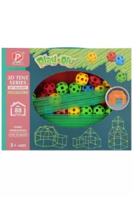 Klocki konstrukcyjne S�omki/Kule 88 element�w �wiec�ce  MEGA CREATIVE 545062