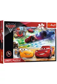 Puzzle 200 el. Droga do zwyci�stwa. Cars 3 Trefl