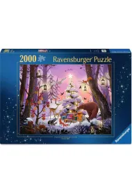 Puzzle 2000 el. 2D �wi�ta w lesie Ravensburger
