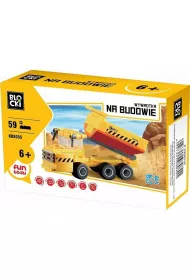 Klocki Na Budowie Wywrotka Blocki 59elem. 6+ (KB8035)