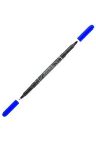 Centropen Marker dwustronny CD/DVD/BD 3616 niebieski