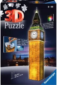 Puzzle 216 el. 3D Big Ben Noc� Ravensburger