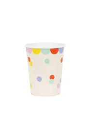 PartyDeco Kubeczki Konfetti 220ml 6 szt