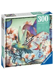 Puzzle 300 el. Moment - Koliber i motyle Ravensburger