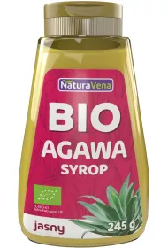NaturaVena Syrop z agawy jasny 245 g Bio