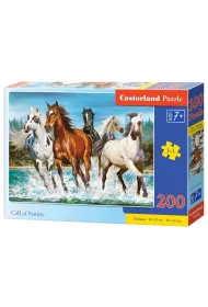 Puzzle 200 el. Call of Nature Castorland