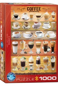 Puzzle 1000 el. Coffee Eurographics