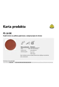 Klingspor Kr��ek 125 ps18ek 80 50 szt.