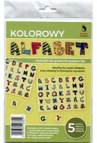 Panta Plast Naklejki przezroczyste Alfabet