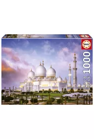 Puzzle 1000 el. Wielki Meczet Szejka Zajida / Zjednoczone Emiraty Arabskie Educa