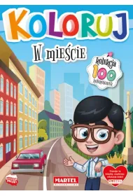 W mie�cie. Koloruj