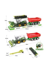 Kombajn z czerwon� przyczep� Toys Pawe� Wojda