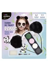 Derform Kidea Farbki do twarzy zestaw z opask Panda