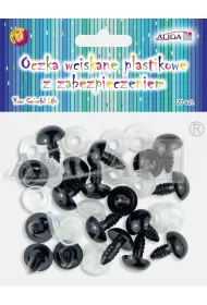 Aliga Oczka wciskane plastikowe zabezpieczenie 12mm 20sz