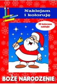 Bo�e Narodzenie. Naklejam i koloruj�