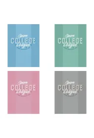 St. Majewski Zeszyt A4 32 kartki kratka. Ok�adka lakier miejscowy UV soft touch 90 g/m2. College Prep