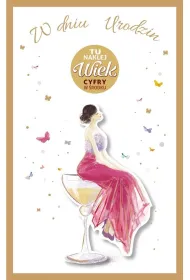 AbCard Kartka okoliczno�ciowa Urodziny (wymienne cyfry)