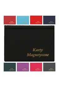 Km Plastik Ok�adka na karty magnetyczne KM8SP 498481