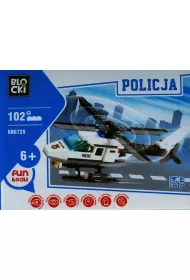Klocki Policja Blocki 102elem. 6+ (KB6729)