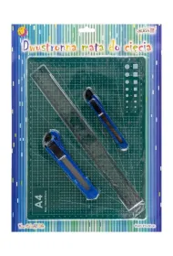 Mata do ci�cia 21x30cm + 2 no�yki i linijka 30cm