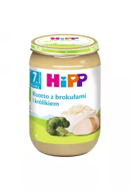 Hipp Risotto z brokuami i krlikiem po 7. miesicu 220 g