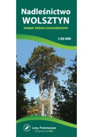 Nadle�nictwo Wolsztyn mapa le�no-turystyczna 1:50 000