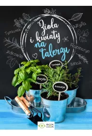 Zio�a i kwiaty na talerzu