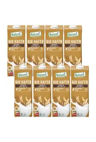 Natumi Nap�j owsiano-sojowy barista bez dodatku cukr�w Zestaw 8 x 1 l Bio