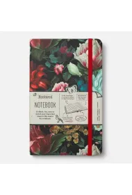 If Bookaroo Notatnik Journal A5 - Ciemne kwiaty