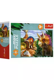 Puzzle 20 el. miniMAXI Poznaj �wiat dinozaur�w 4 Trefl