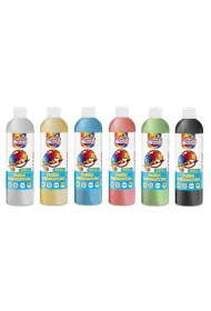 Sweet colours Farby plakatowe metaliczne 250 ml x 6 szt.