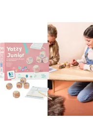 Ko�ci drewniana Yatzy zwierz�tka Bs Toys