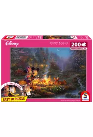 Puzzle 200 el. PQ Thomas Kinkade Myszka Miki & Minnie Schmidt