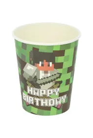 Kubeczki papierowe minecraft op.6szt.