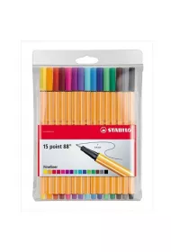 Stabilo Cienkopisy Point w etui 15 szt.