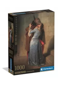 Puzzle 1000 Museum Hayes, The Kiss Clementoni