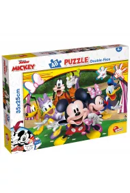 Disney Junior Puzzle Double-Face M-PLUS 48 Mickey Lisciani
