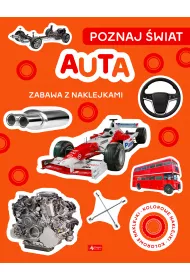 Auta. Poznaj wiat. Zabawa z naklejkami