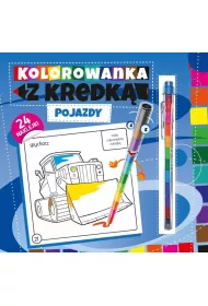 Kolorowanka z kredk� Pojazdy