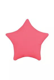 Godan Balon foliowy Gwiazda fluor czerwony 46cm