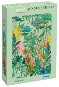 Puzzle 1000 Zwierz�ta w d�ungli 112572 Gibsons