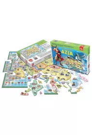 Puzzle 80 el. uk�adanka Azja Edumal
