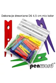 Polsirhurt Drewniane spinacze 4.5 cm