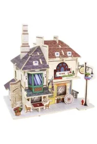 Puzzle 3D 46 el. drewniana kawiarnia f135 an09 Import Anek