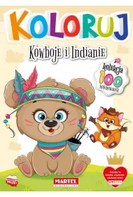 Kowboje i Indianie. Koloruj